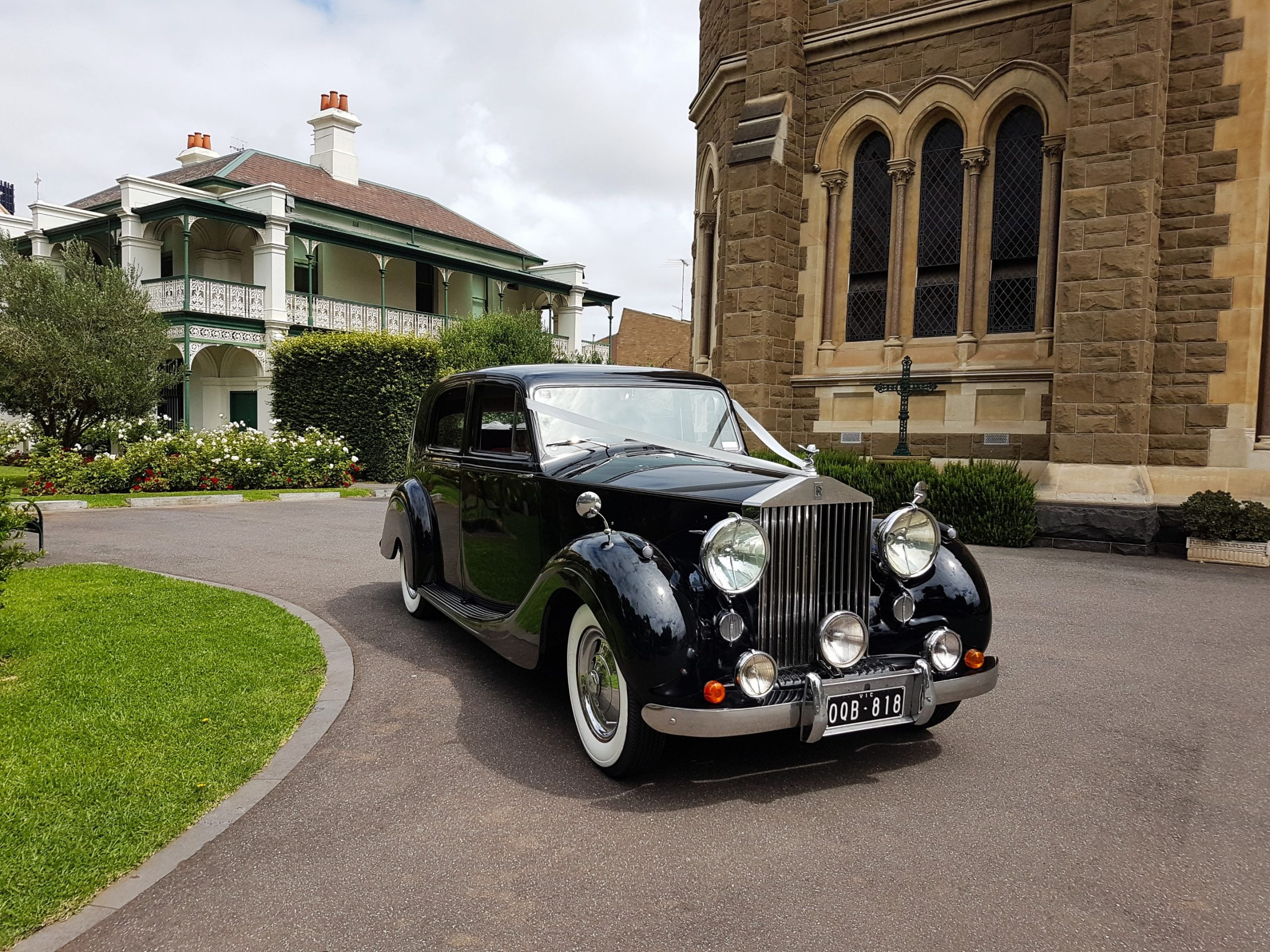 1947 Rolls Royce Wraith Renee and Nicholas's wedding 7 March 2020